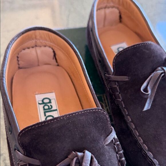 New Gala Italy Dark Brown Suede Loafers 8 main image 4